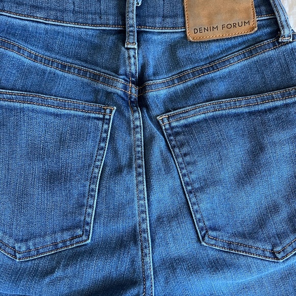 Aritzia Denim Forum Lola High Rise Skinny 30L - Size 26 - 5 yrs Bleu - Picture 4 of 8